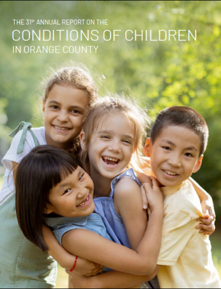 The cover of the 31st Annual Conditions of Children Report 